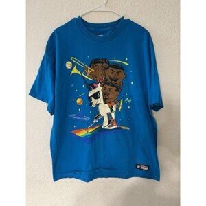 WWE Wrestling The New Day T-Shirt XL Adult T-Shirt Blue Authentic Wear